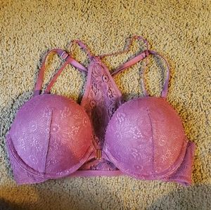 Victoria's Secret, Bombshell Lace Purple Front